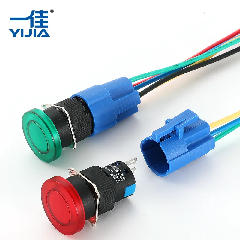 Osvetlené tlačidlo húb hlavy