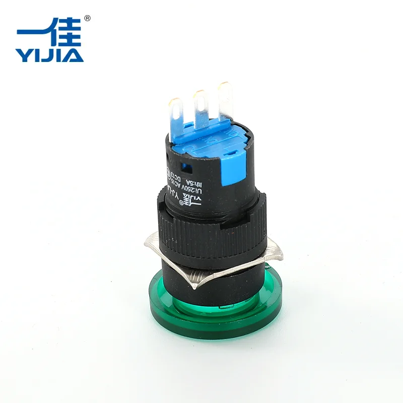 Osvetlené tlačidlo húb hlavy