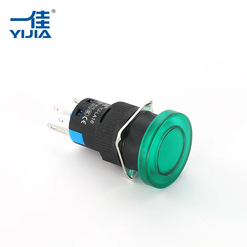 Osvetlené tlačidlo húb hlavy