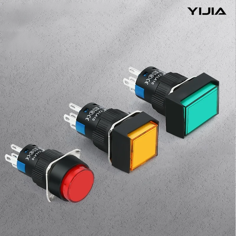 Rectangle Push Button Switch