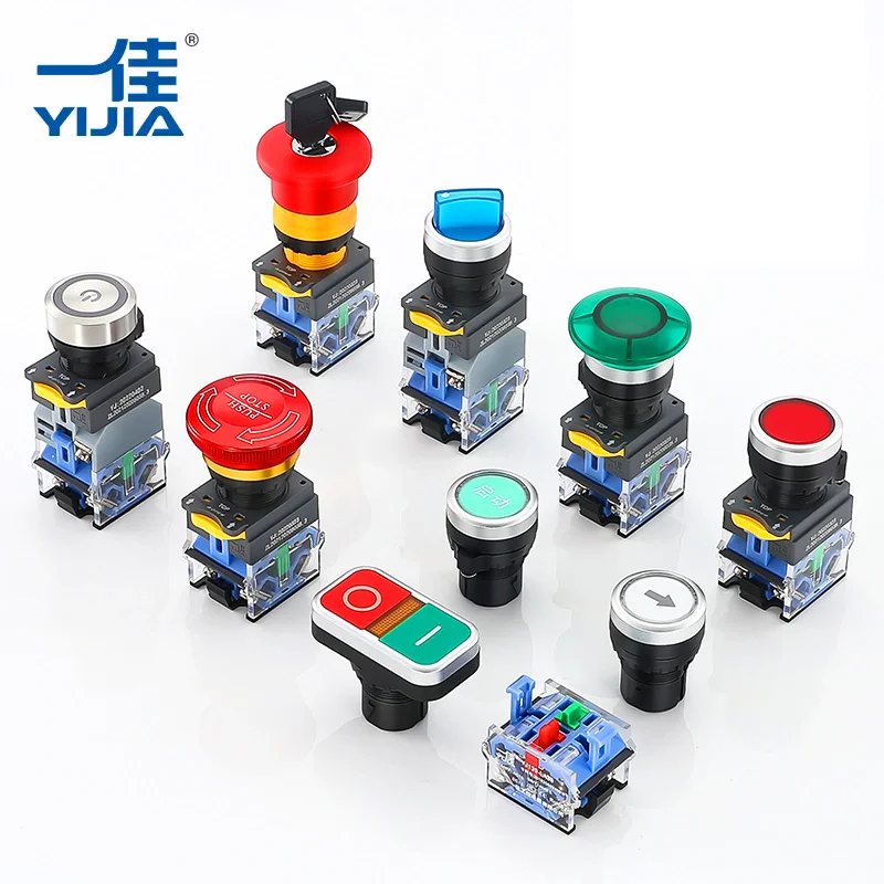 Plastic Push Button Switch