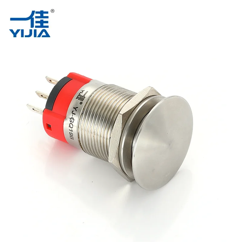 Hubový typ spínač kovového tlačidla Hubový typ spínač kovového tlačidla