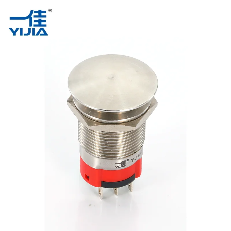 Hubový typ spínač kovového tlačidla