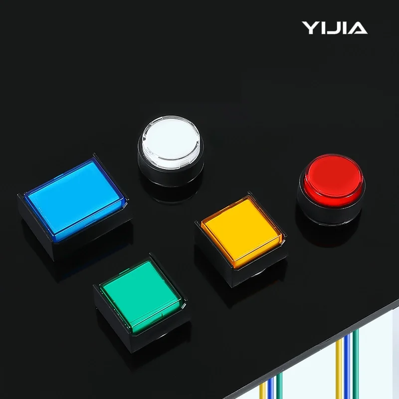 Prepínač tlačidla na obdĺžnik