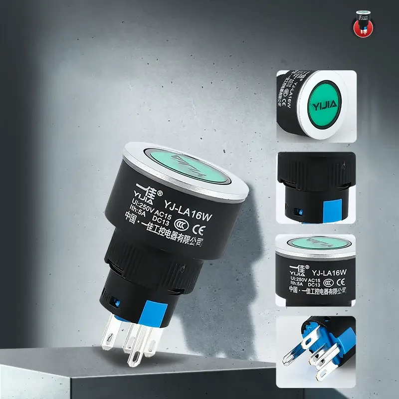 Prepínač tlačidla s ultravovaním