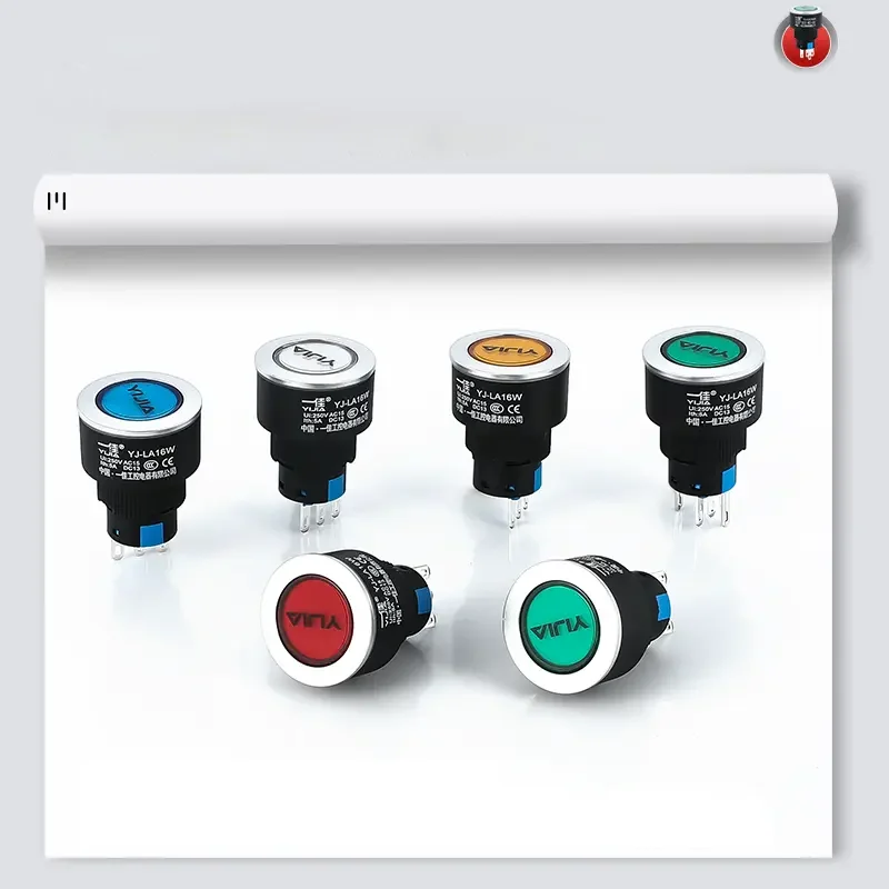 Prepínač tlačidla s ultravovaním